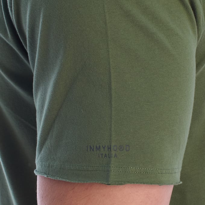 Heren Basis Katoenen T-shirt met Korte Mouwen HS24MTS03