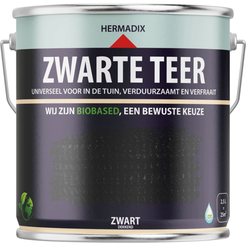 Hermadix Impraline Zwarte Teer - 2,5 liter