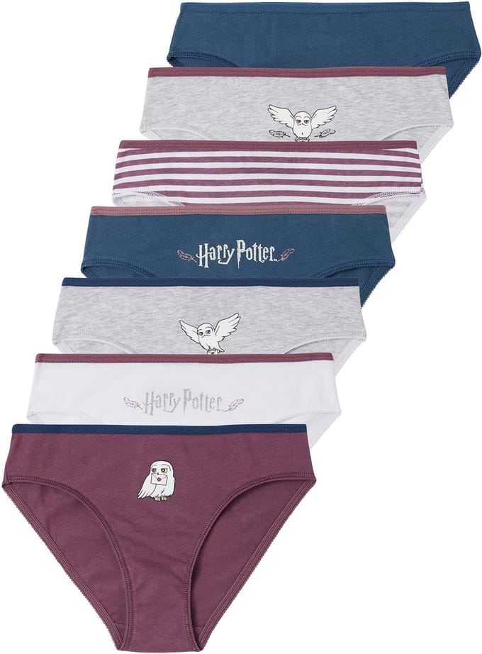 Vertbaudet Set van 7 Harry Potter® meisjesslips