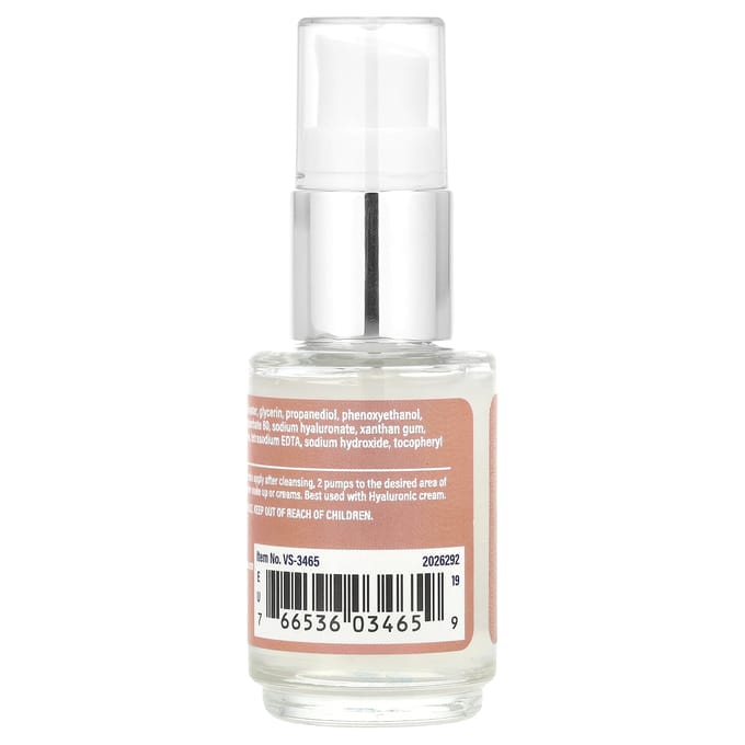 The Vitamin Shoppe, Hyaluronzuur Hydraterend Serum, 1 oz white