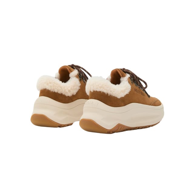 Moon Boot Mb Moon247 City Shearling Sneakers Cognac 80d2490040