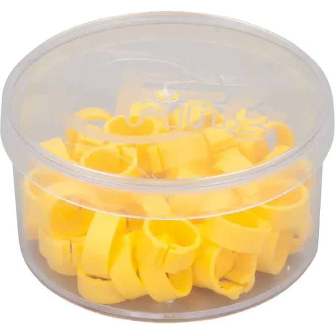 Plastic ringen voor duiven Natural