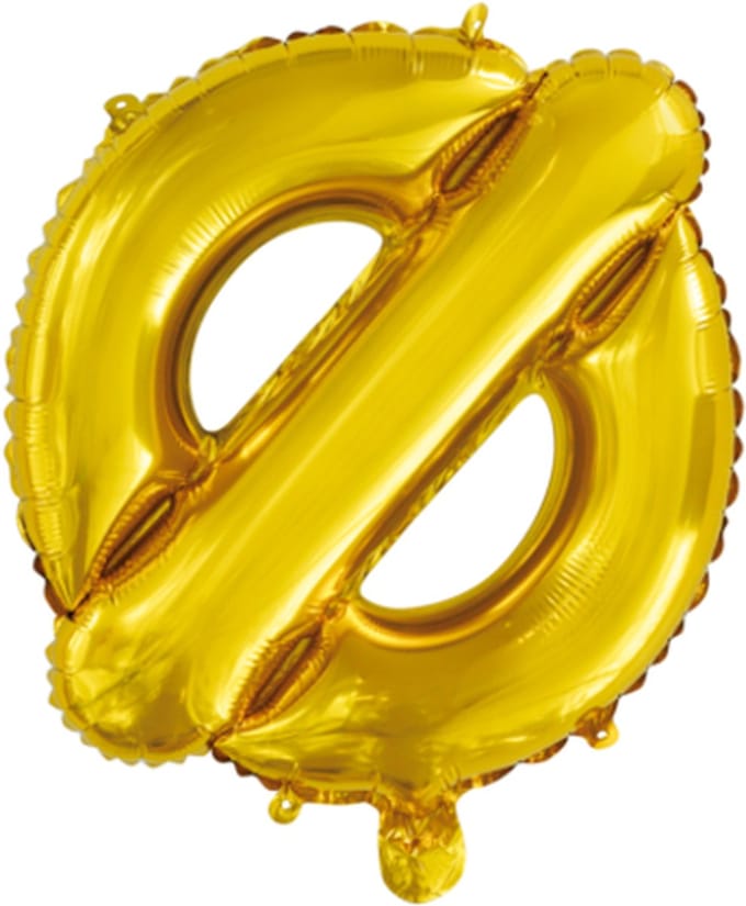 Folie Ballon Letter 40″ Ø - Goud