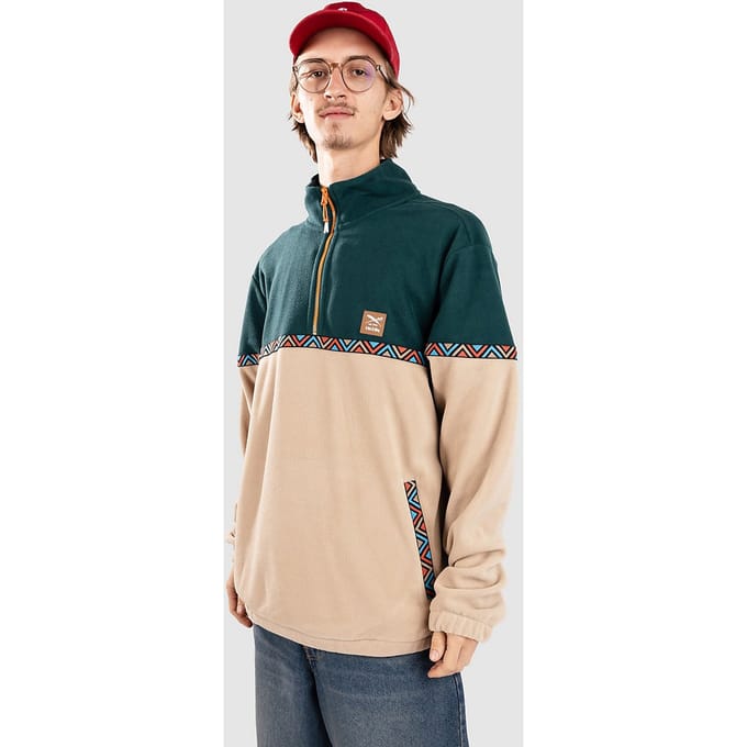Iriedaily Monte Noe Troyer Half-Zip Fleece Trui