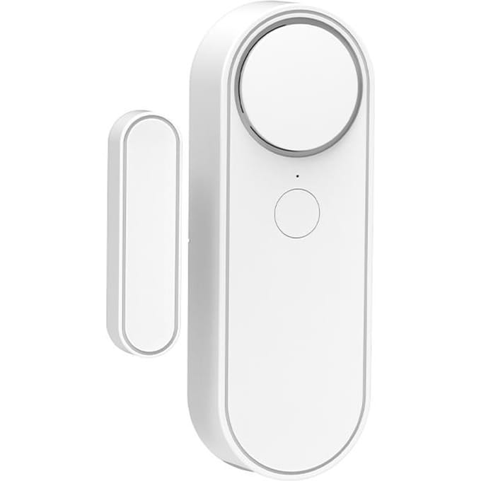 4-pack Mini Deur Raam Alarm Thuisbeveiliging TY APP 2.4G WIFI Draadloze Magnetische Sensor Anti-Diefstal 1 Pack wit