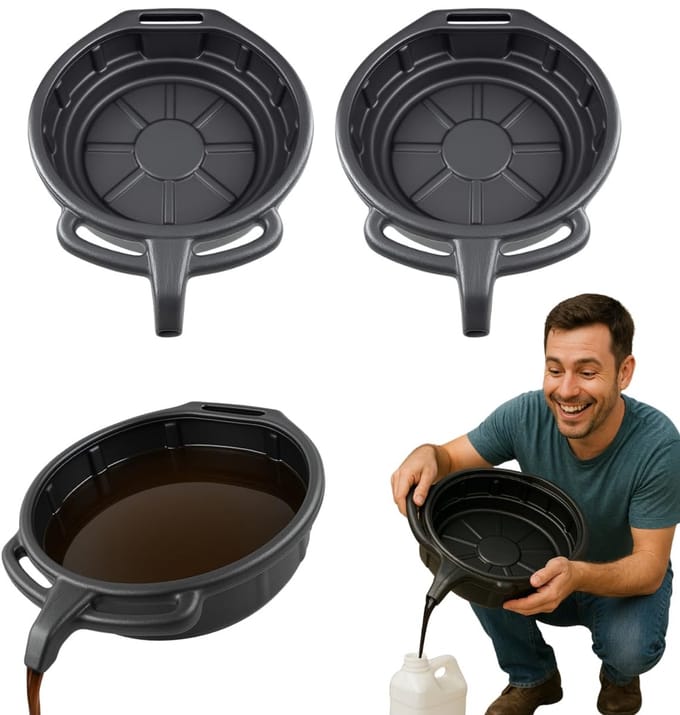 Anwicar Olie Opvangbak Set 2 x 16 L - Olie Lekbak - Schenktuit