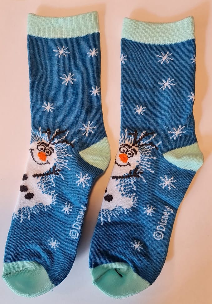 Frozen Sokken   Blauw Maat 27/30