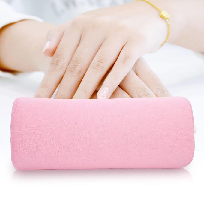 Zacht Handsteunkussen Nagelstudio Handsteunkussen Afneembare Handhouder KussenRoze roze