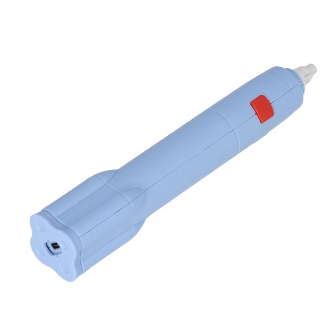 Elektrische Gum Laag Geluid Oplaadbaar 2 Vervangbare Vullingen 2,7x16cm ABS TPR Elektrische Potlood blauw
