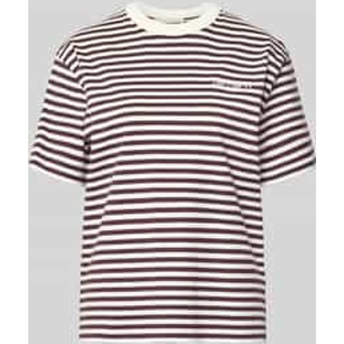 T-shirt met labelstitching
