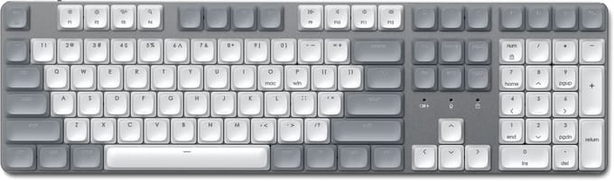 Satechi SM3 Slim mechanisch backlit keyboard / toetsenbord - Wit