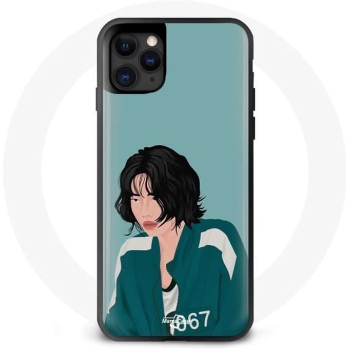 Coque Squid Game Iphone 12 pro max Kang Sae Byeok No 067