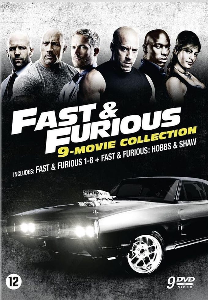 Fast & Furious 1 - 8 - Hobbs & Shaw