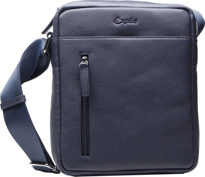 Esquire schoudertas Oxford Crossbody Bag Blue donkerblauw