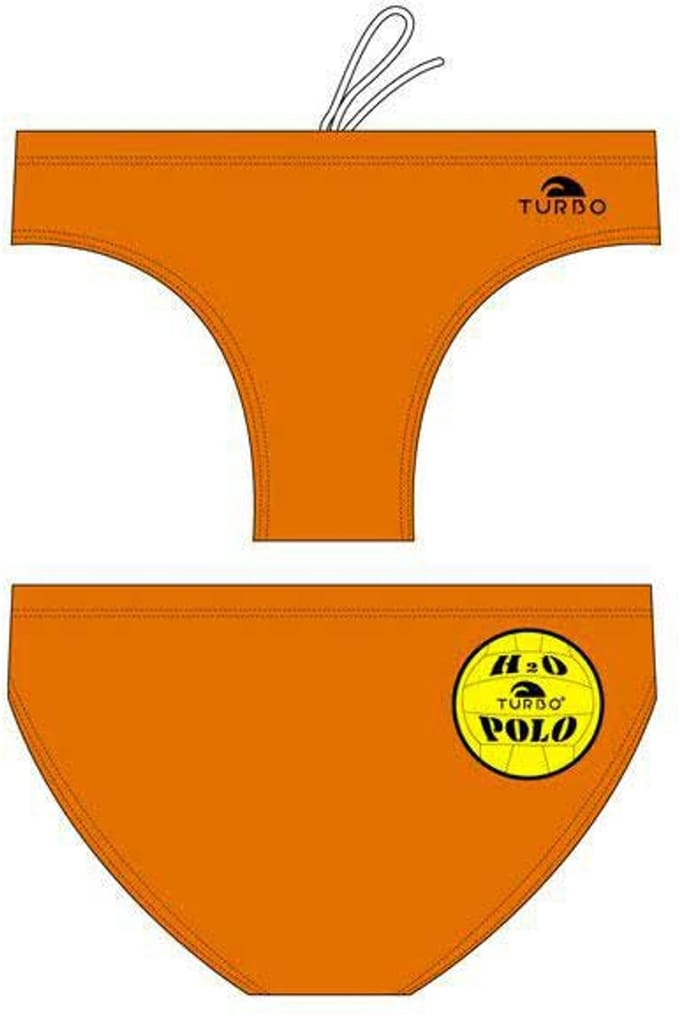 Turbo Basic Zwemslip Oranje XL Man