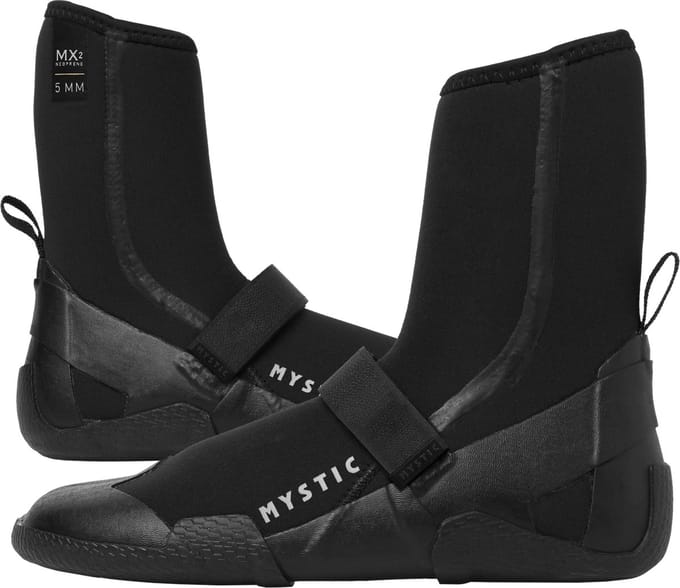 2025 Mystic Roam 5mm Split Toe Wetsuit Boot - Black