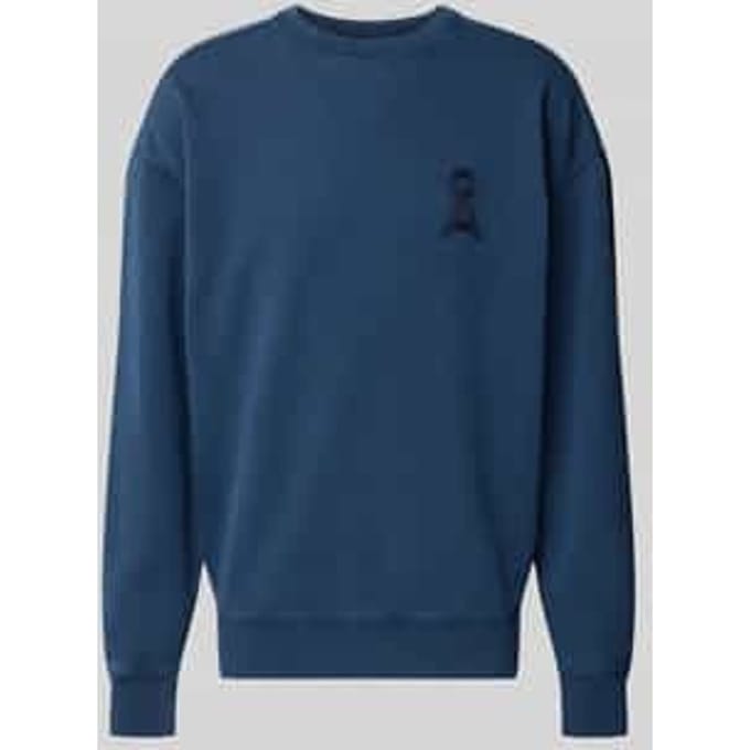 relaxed fit sweatshirt van puur biologisch katoen model 'ICONIC GMT DYE'