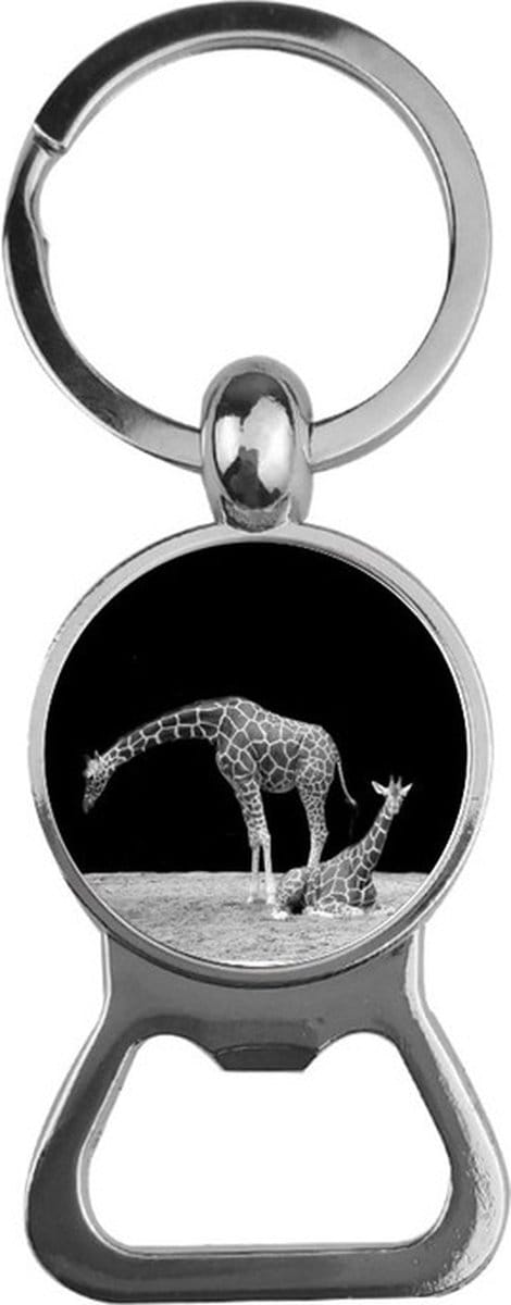Bieropener Glas - Giraffes