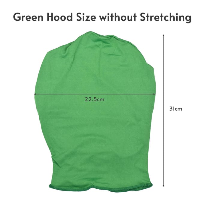 Groene Chroma Key Masker Handschoenen Chromakey Kap Handschoen Onzichtbare Effecten Achtergrond Chroma Keying Groen groen