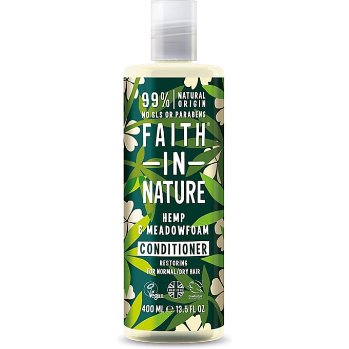 Faith in Nature Hennep & Meadowfoam Conditioner voor droog haar