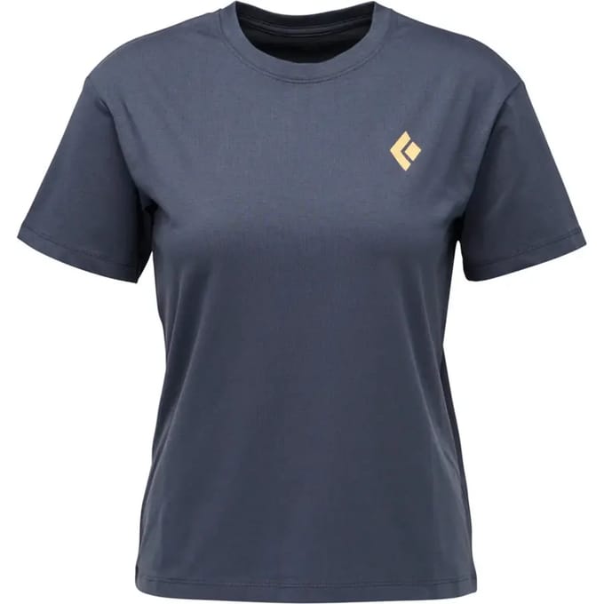 Dames-T-shirt Black Diamond Heritage Bafge SS