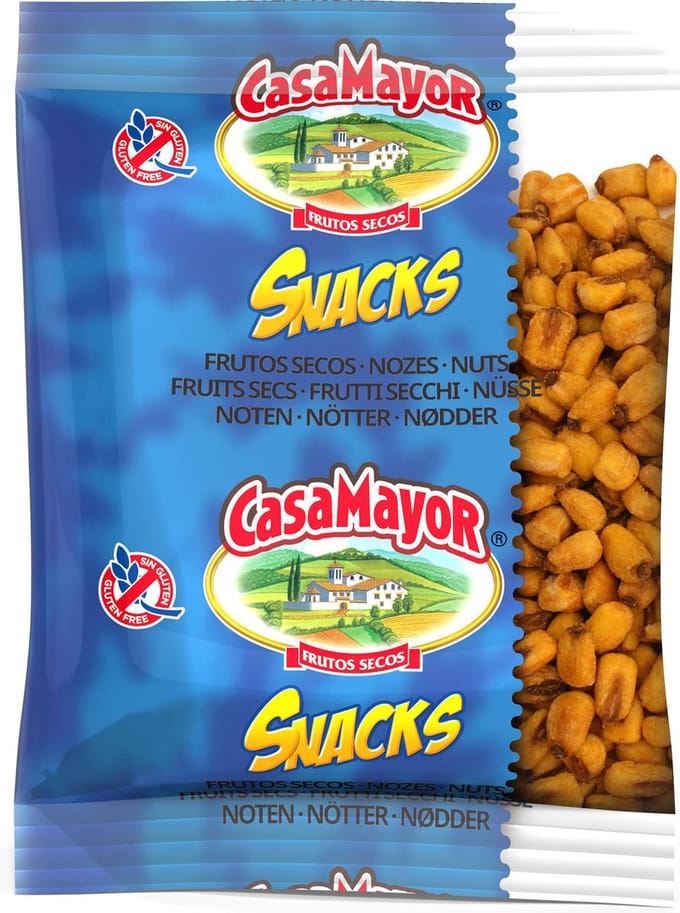 Casa Mayor Geroosterde Gezouten Mais 24 x 100 gram