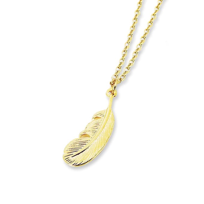 Amanto Ketting Calle - 316L Staal - Veer - 29x10mm - 46cm
