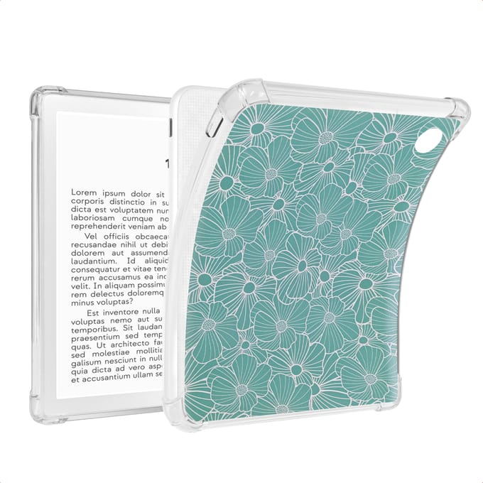 imoshion Design Clear Backcover voor de Kobo Libra Colour - Botanica