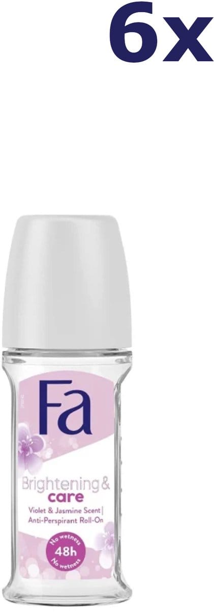 6x Fa deo roll-on 50ml Brightening & Care