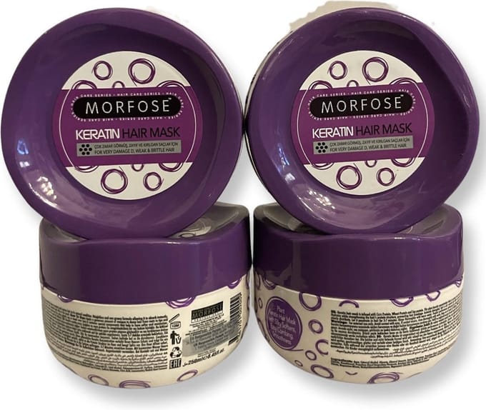 MORFOSE KERATIN HAIR MASK 4 X 250 ML