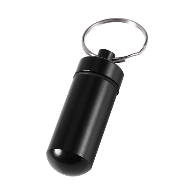 Reizen  minder dan span class= ui-risk_flag3  meer dan Pillendoos minder dan span meer dan  Waterdichte Mini Sleutelhanger Tabletopbergdoos Etui black