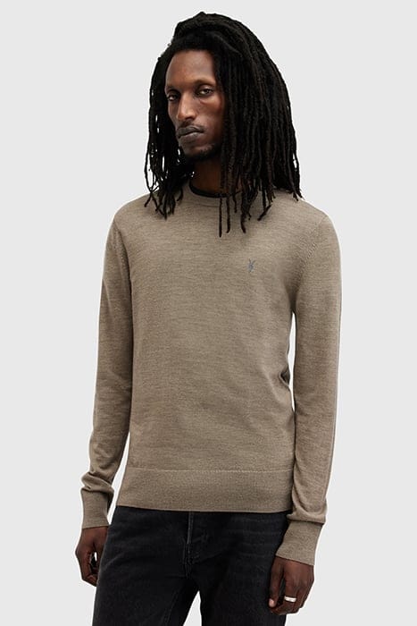 AllSaints Mode Merino Crew Taylor Green Taglia: XXL | Maglioni a maglia Outlet | Uomo | Verde