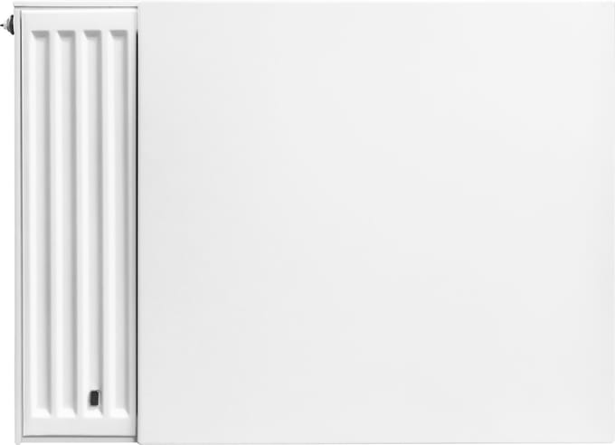 BELRAD vlakke voorplaat radiator 600x400mm - Wit