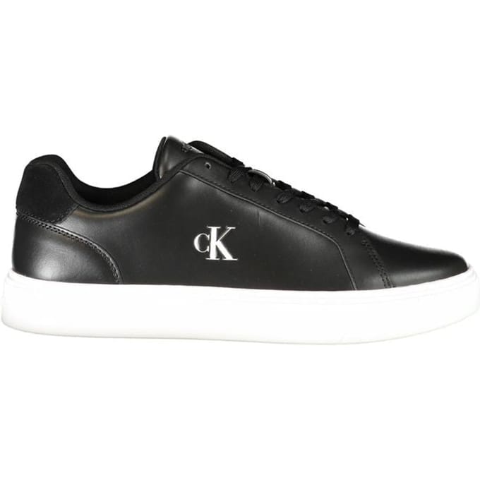 Calvin Klein Zwarte Polyurethaan Heren Sneaker
