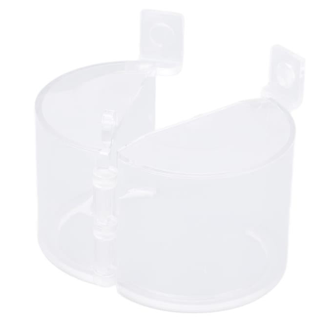 10 Pièces Couvercle de Bouton d'Urgence Protection Efficace Pas de Démontage Installation Facile Couvercle de Bouton d'Arrêt pour Industriel