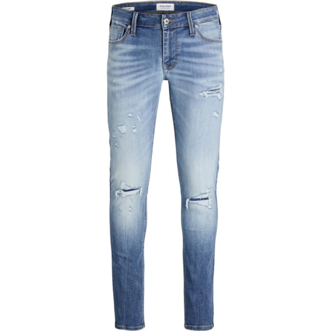 JACK & JONES Liam Seal loose fit - heren jeans - denimblauw