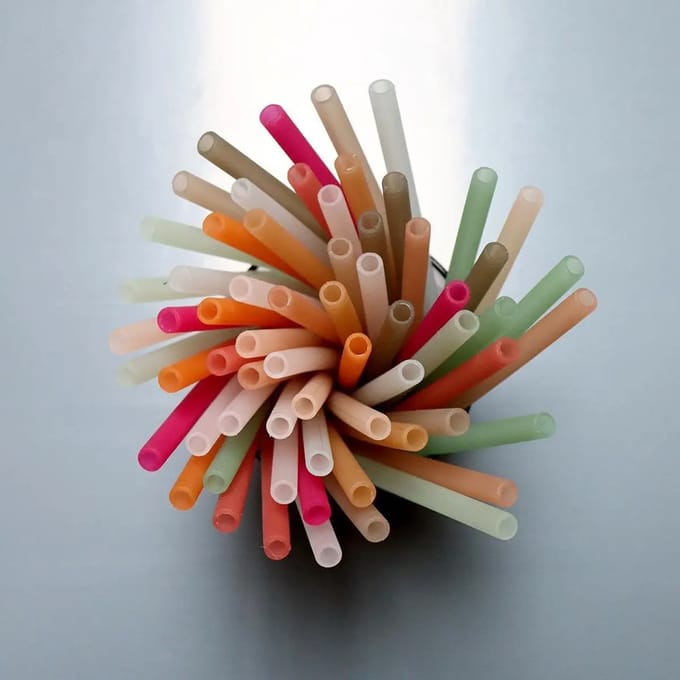 By Lille Vilde Rietjes, 6 stuks, Sunrise - 10x07 cm - Schoonmaakborstel