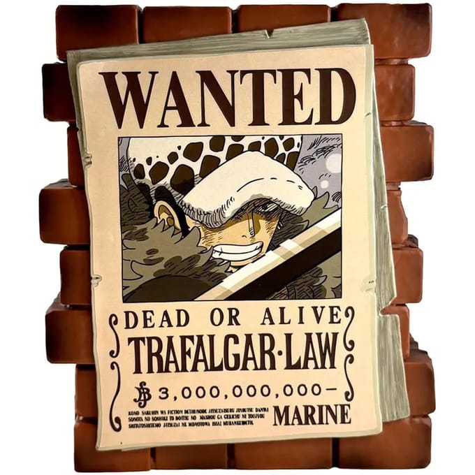 Beeldje Plastoy One Piece Wanter Law Trafalgar