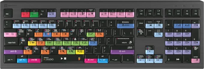 LogicKeyboard FL Studio 20 Astra 2 UK (Mac) FL Studio 20 Tastatur english - Toetsenbord