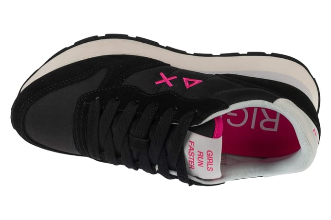 SUN68 Ally Solid - Dames Sneakers Schoenen Zwart Z36201-1162 , Maat: EU 41