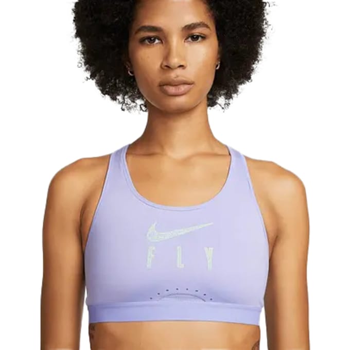 Nike Dri-fit Fly Sport-bh Dames Paars K569