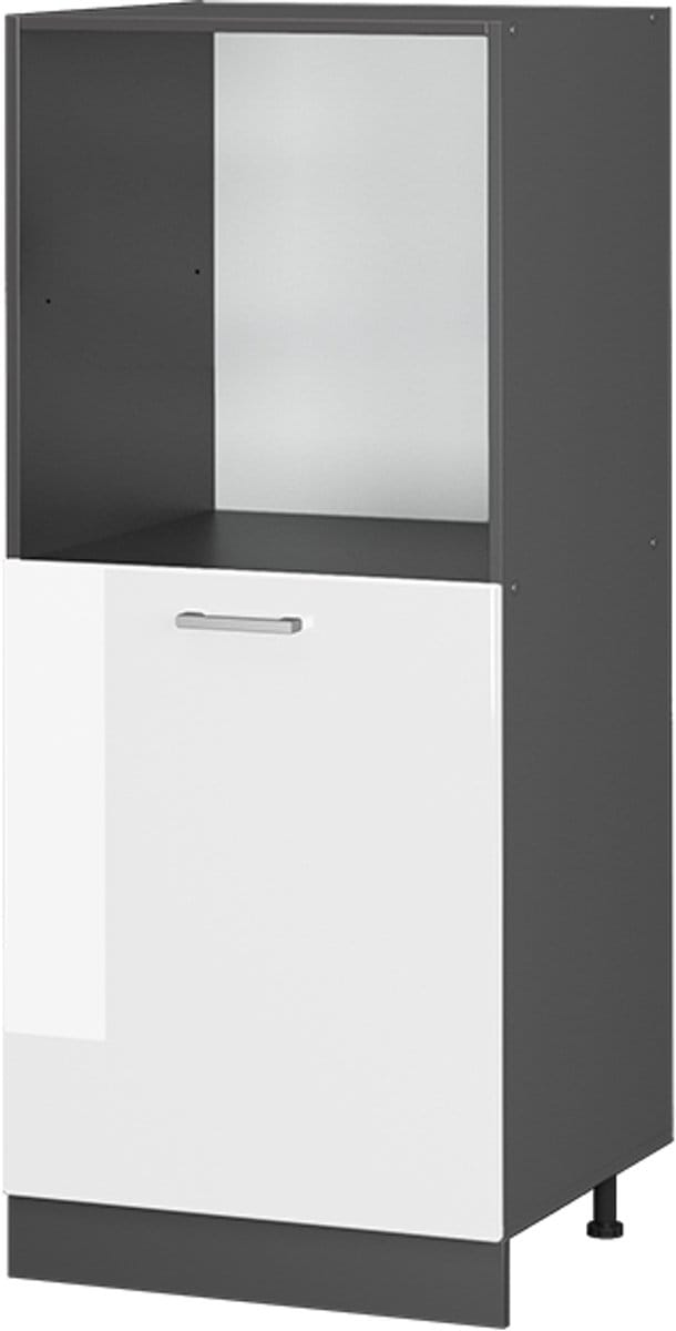 Vicco R-Line Ovenombouwkast – 60 cm Wit Hoogglans