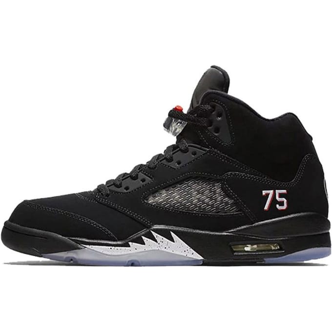 Air Jordan 5 Psg 75 Logo 'Zwart' AV9175-001 42 black