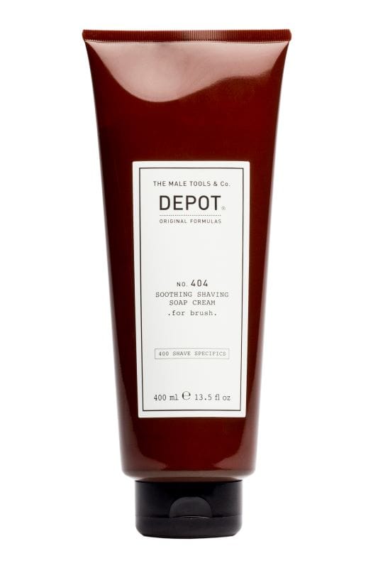 Dépôt, 400 Spécificités Rasage Non. 404, Allantoïne, Apaisant, Savon à Raser Crème, 400 ml