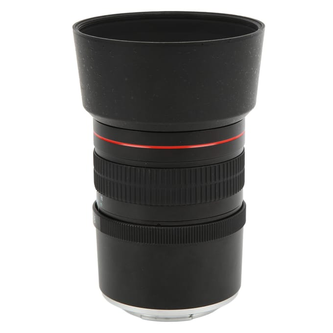 85mm F1.8 Cameraobjectief met groot diafragma Medium teleobjectief Handmatige scherpstelling Full-frame Portretobjectief voor black