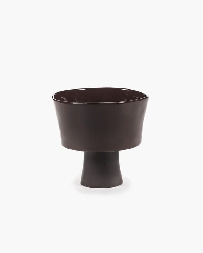 Serax La Mère By Marie Michielssen Serveerschaal Ø30,5 Dark Brown