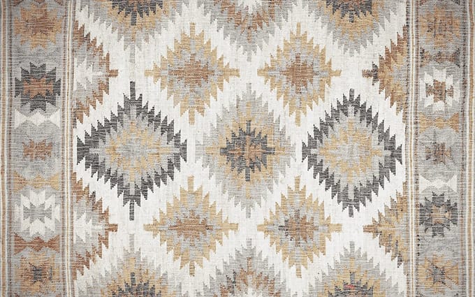 Vinyl | Vloerkleed vinyl | tribal | 90x120 cm