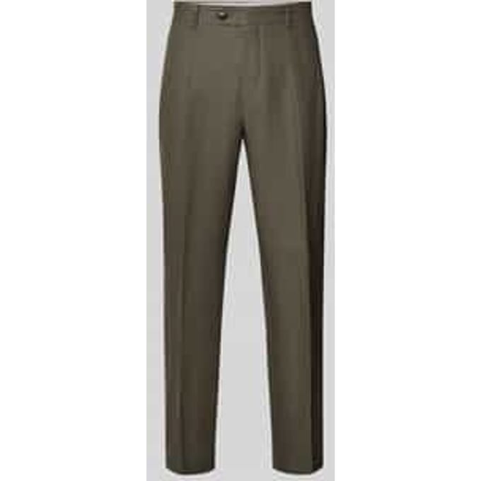 regular fit pantalon van puur linnen model 'BAIRD'