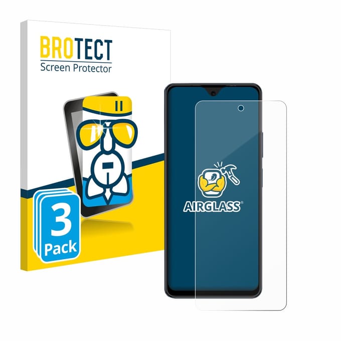Screenprotector 3 Stuks voor Blackview Oscal Tiger 12 Beschermglas transparant