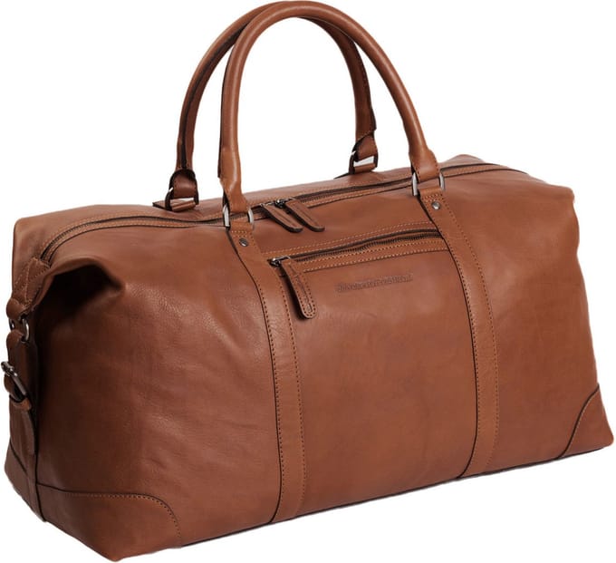 Chesterfield Caleb Leren Reistas / Weekendtas - 37 liter - Cognac